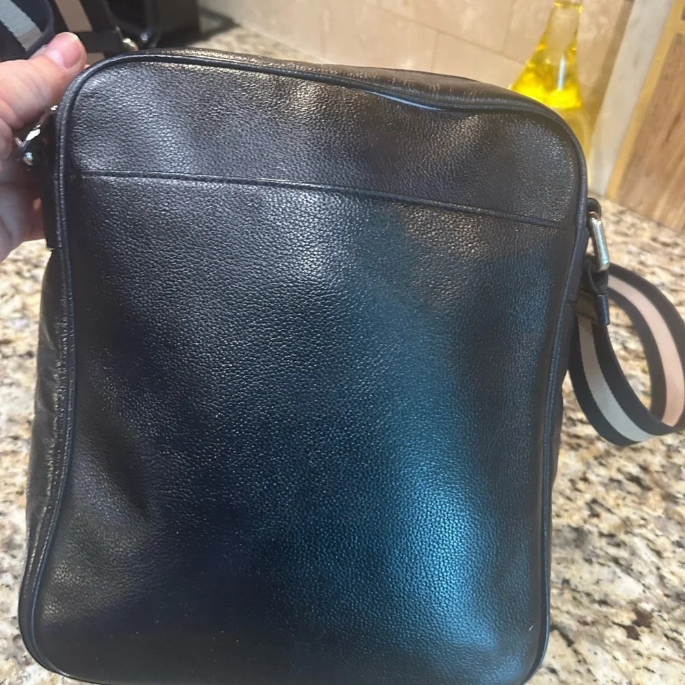 Coach Charles Flight Bag Leather Shoulder Bag